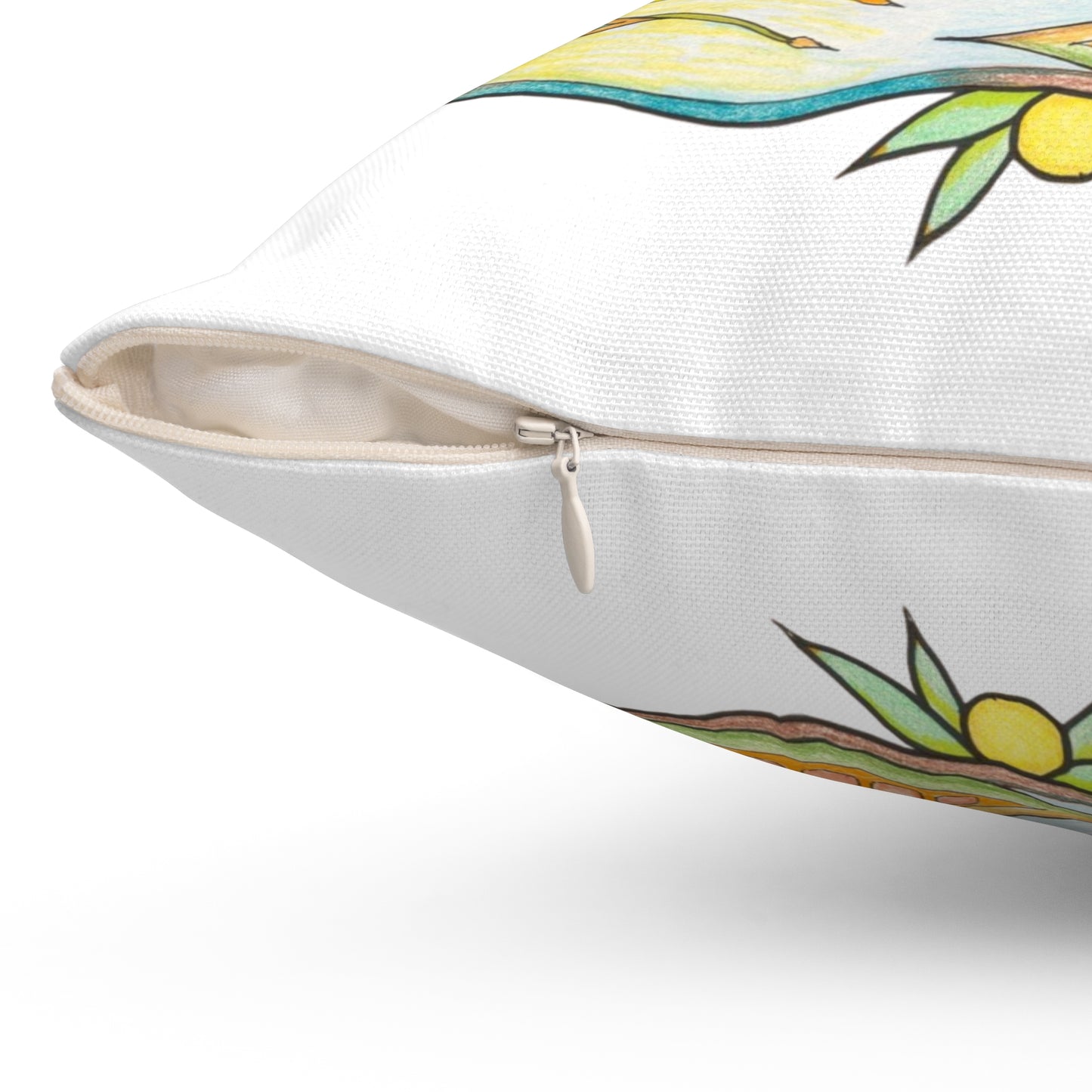 Feel the Breeze- Decorative Art Throw Pillow