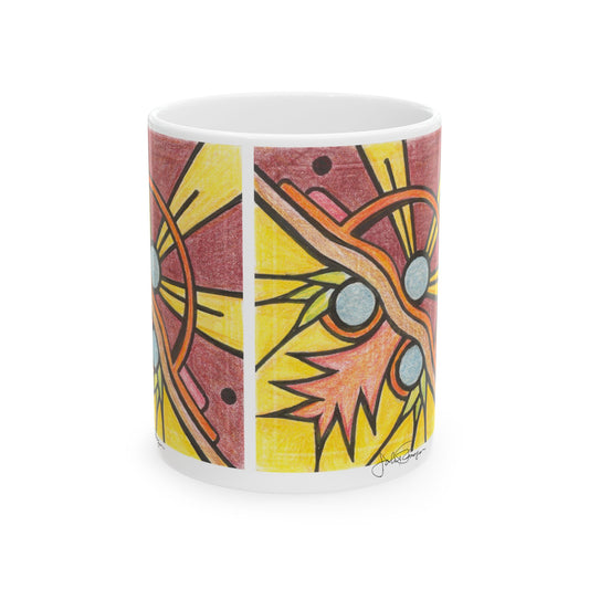 Gallery Day - Wrap-Around Ceramic Art Mug (11oz/15oz)