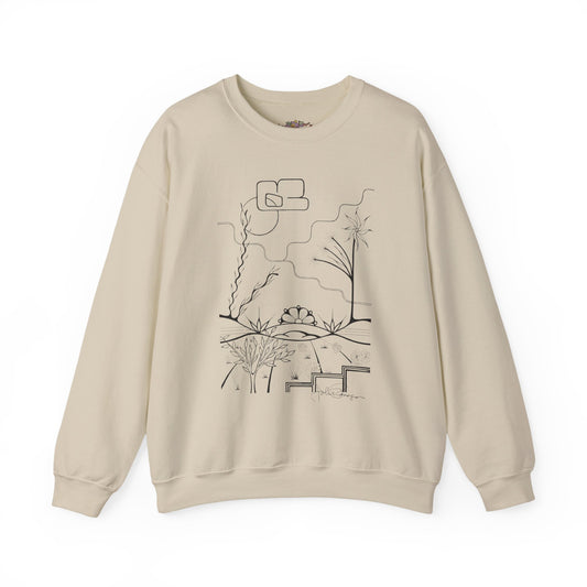 The World is Round - Pullover Sweatshirt Premium Wearable Art