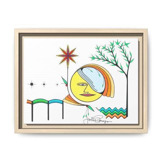 Premium Gallery Framed Matte Canvas | Sol Searcher