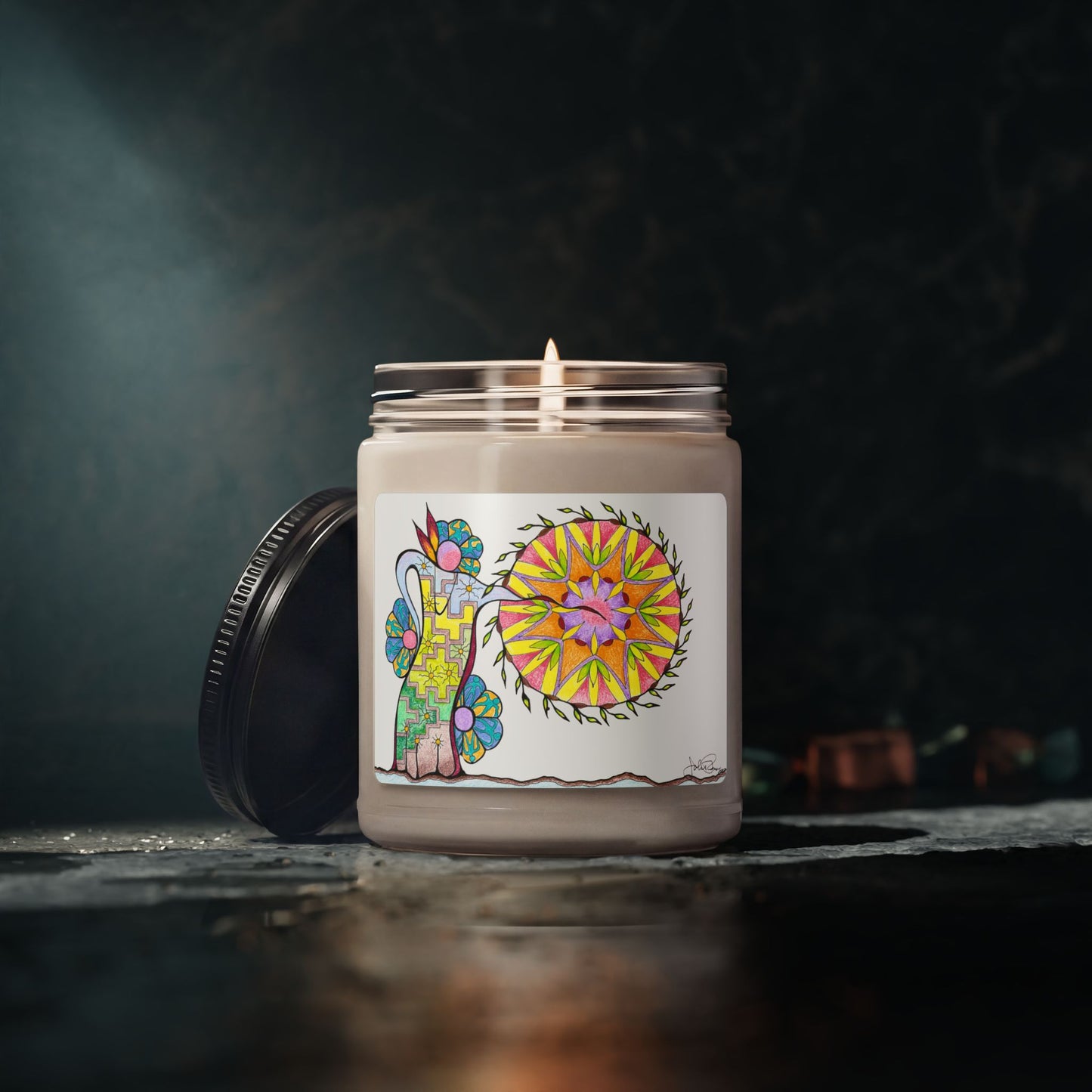 Pow Wow Drum - Artisan Soy Candle