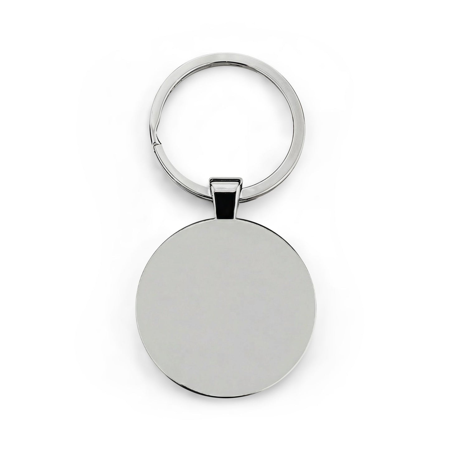 Hands of Peace Mandala - Stainless Steel Art Keychain
