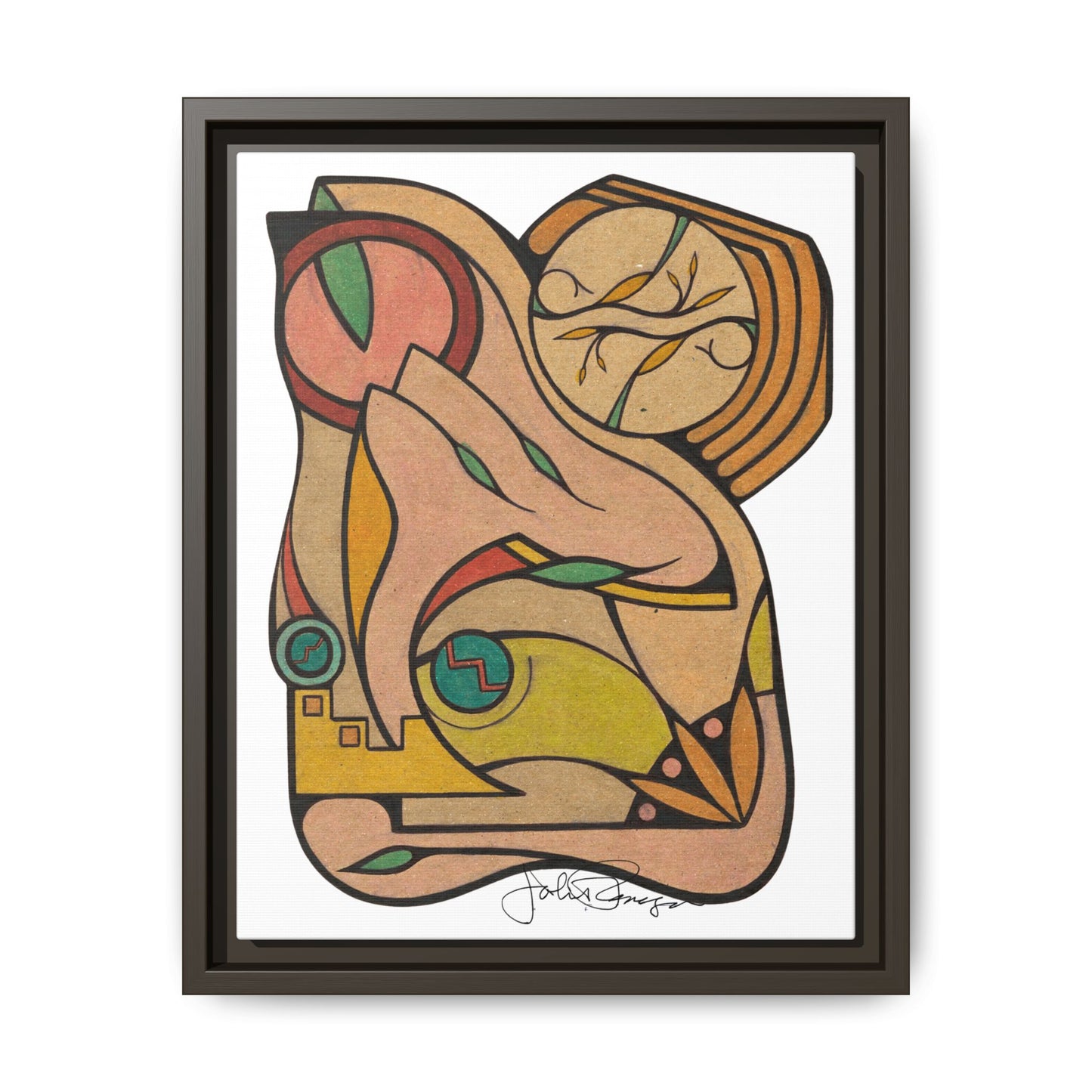 Premium Gallery Framed Matte Canvas | Finding Focus