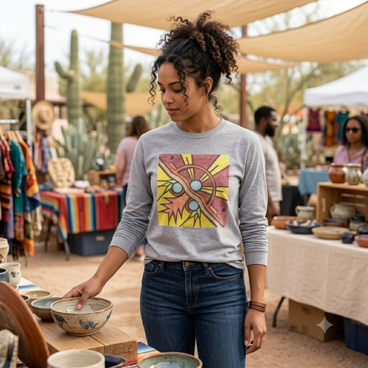 Premium Long Sleeve T-Shirt Wearable Art | Gallery Day