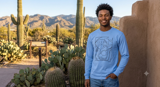 Premium Long Sleeve T-Shirt Wearable Art | From the Heart