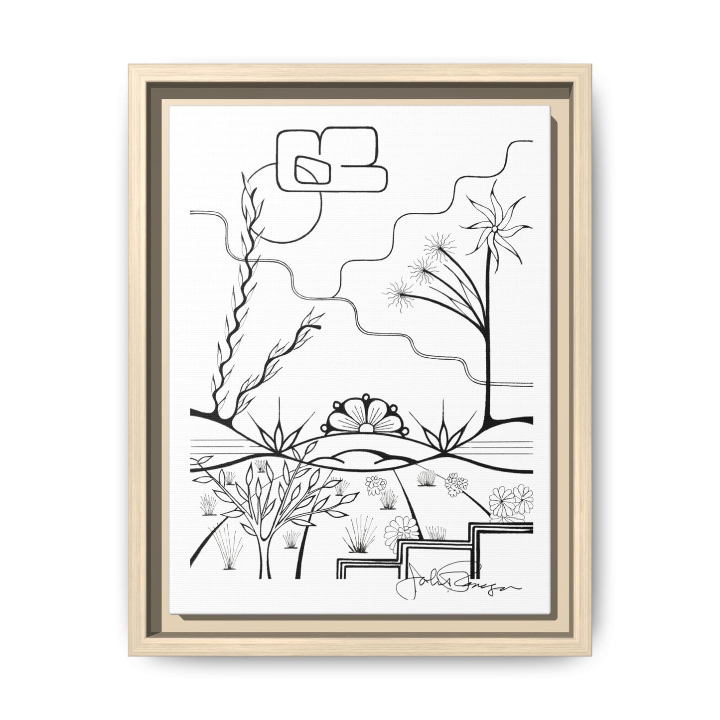 The World is Round - Archival Gallery Matte Canvas