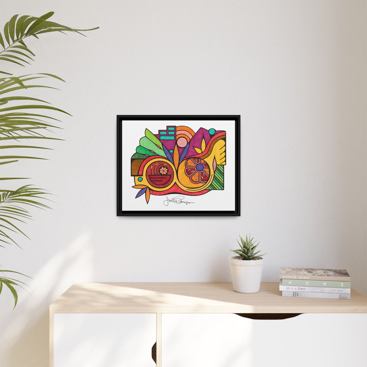 Leaving the Picture - Archival Gallery Matte Canvas