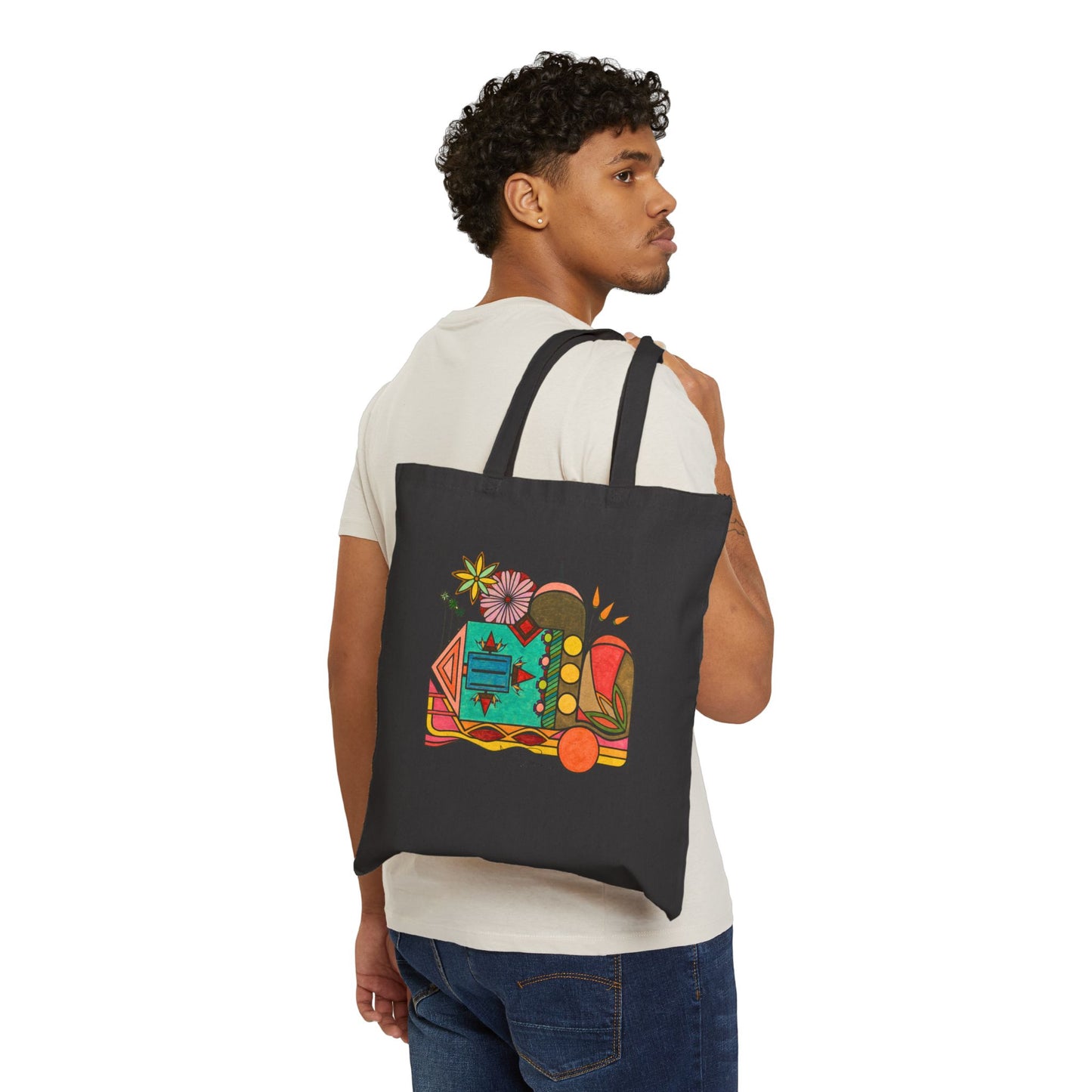 Controlling the Conversation - Utility Canvas Premium Art Tote