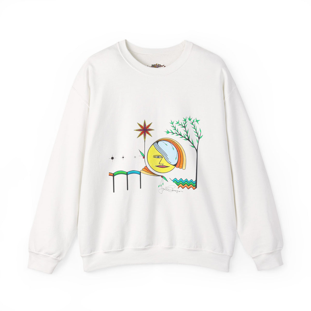 Premium Pullover Sweatshirt Wearable Art | Sol Searcher