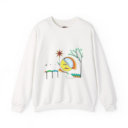 Premium Pullover Sweatshirt Wearable Art | Sol Searcher