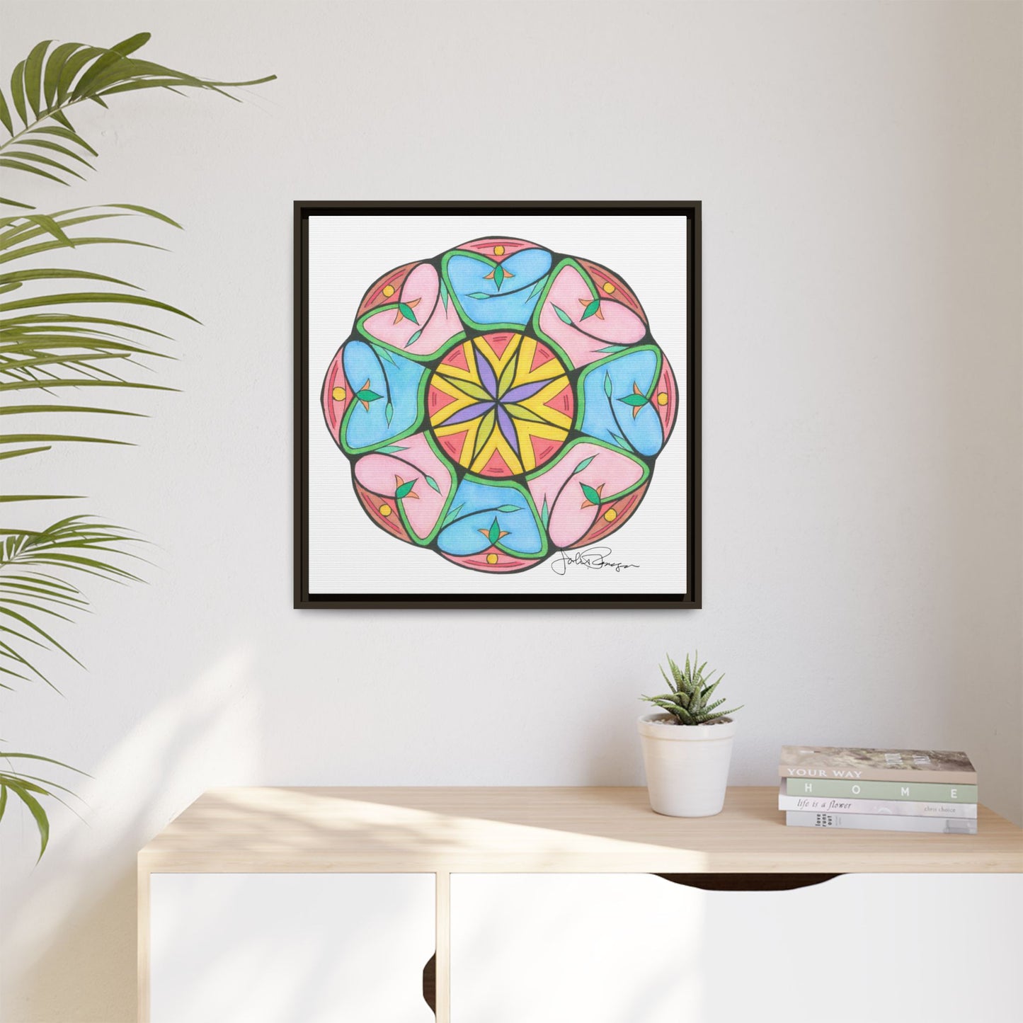 Heaven's Gate Mandala - Archival Gallery Matte Canvas