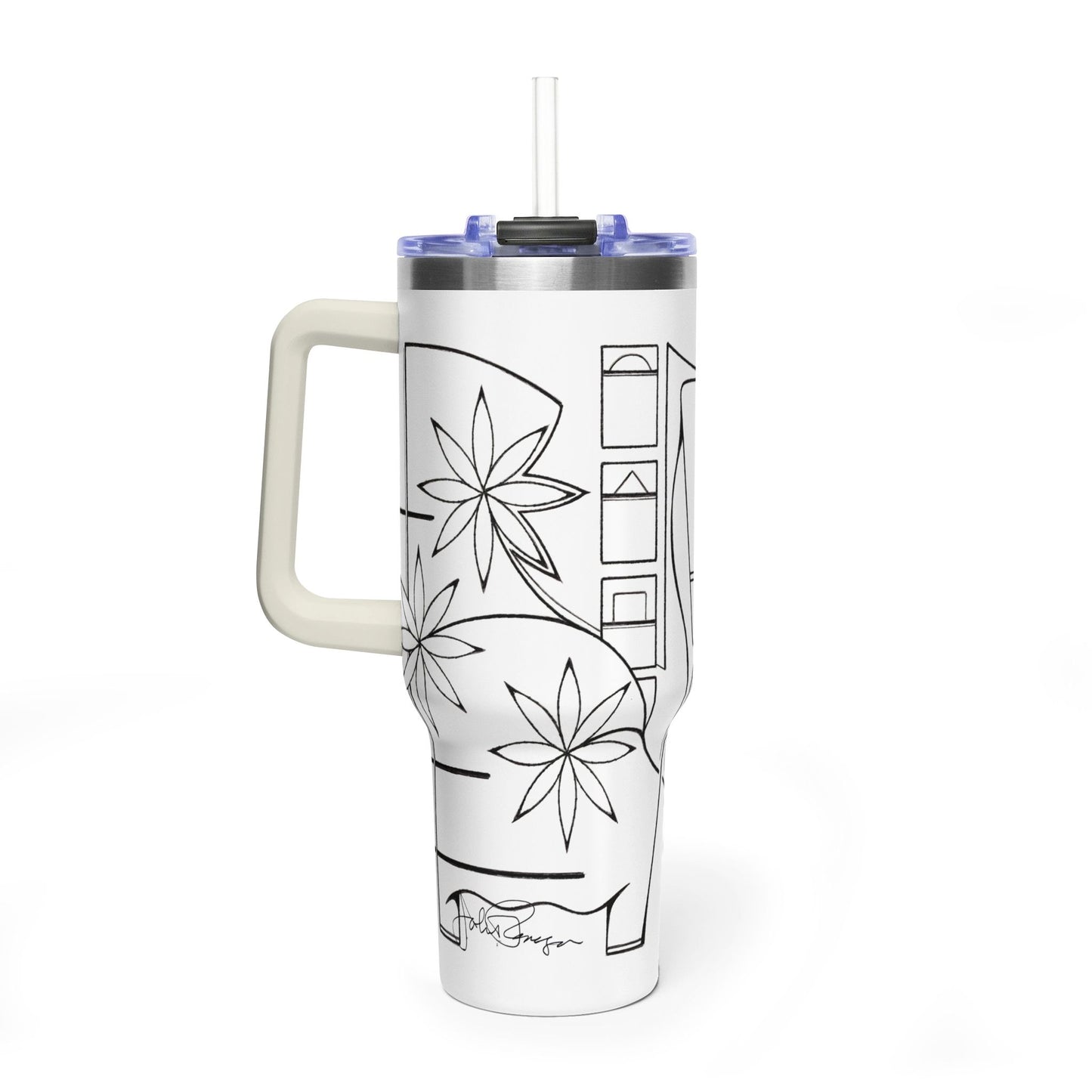 Exposed - Wrap-Around Art Tumbler (40 oz)