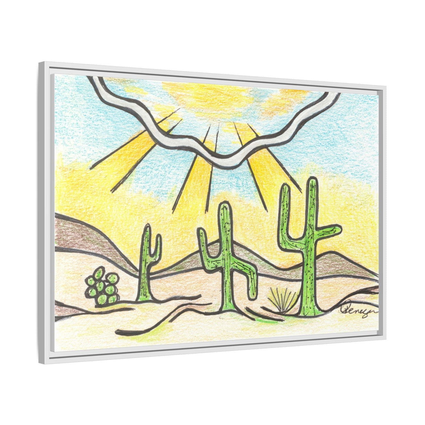 Saguaro - Archival Gallery Matte Canvas