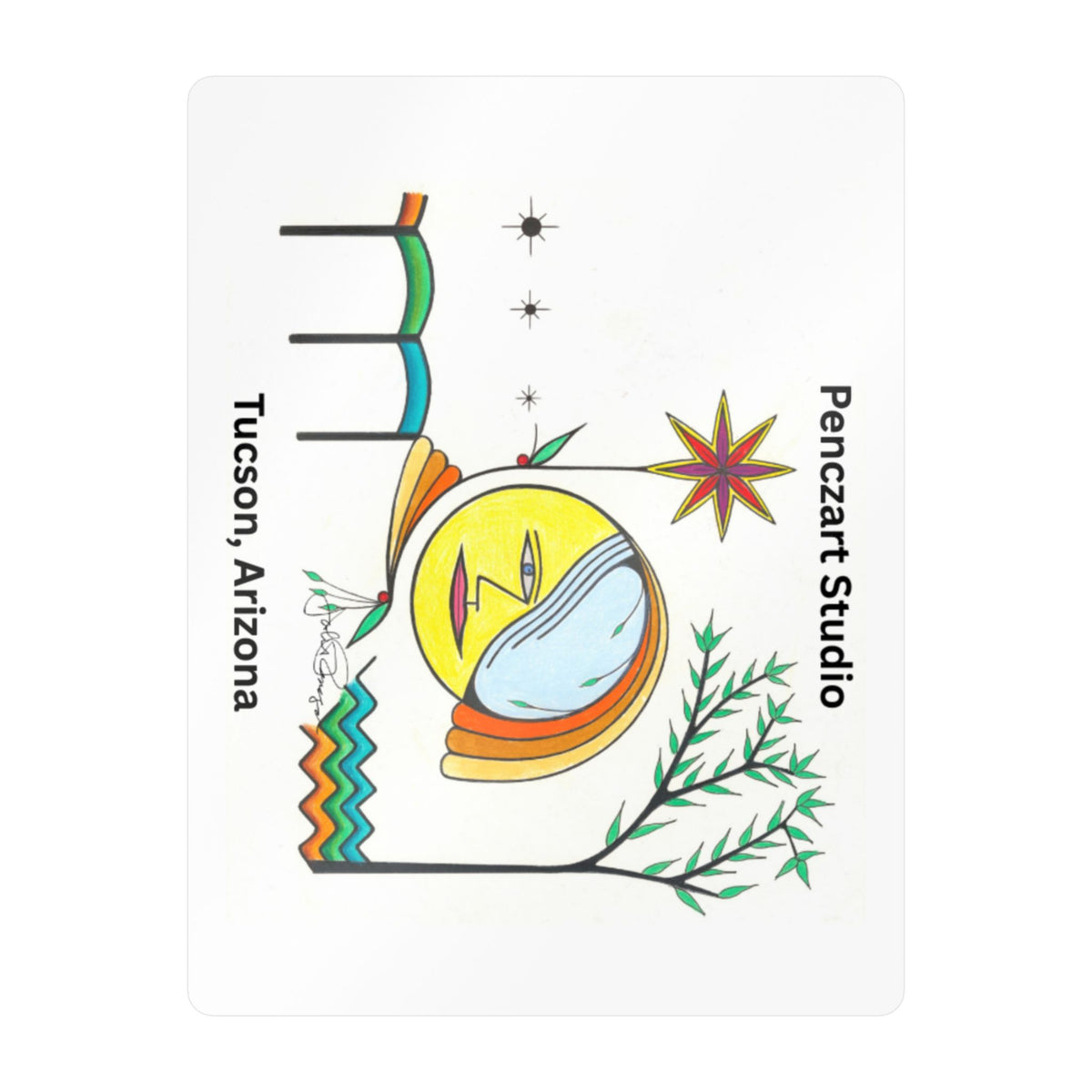 Custom Waterproof Vinyl Sticker | Sol Searcher