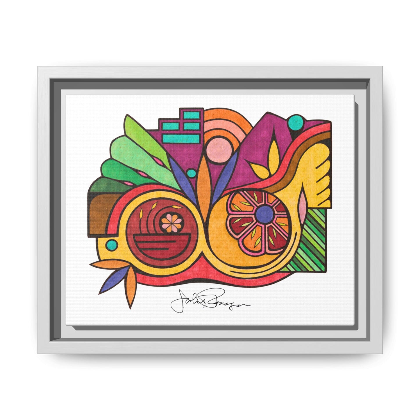 Leaving the Picture - Archival Gallery Matte Canvas