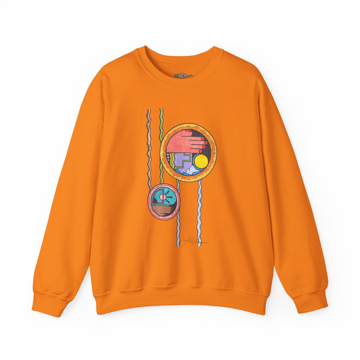 Premium Pullover Sweatshirt Wearable Art | Wave While Passing