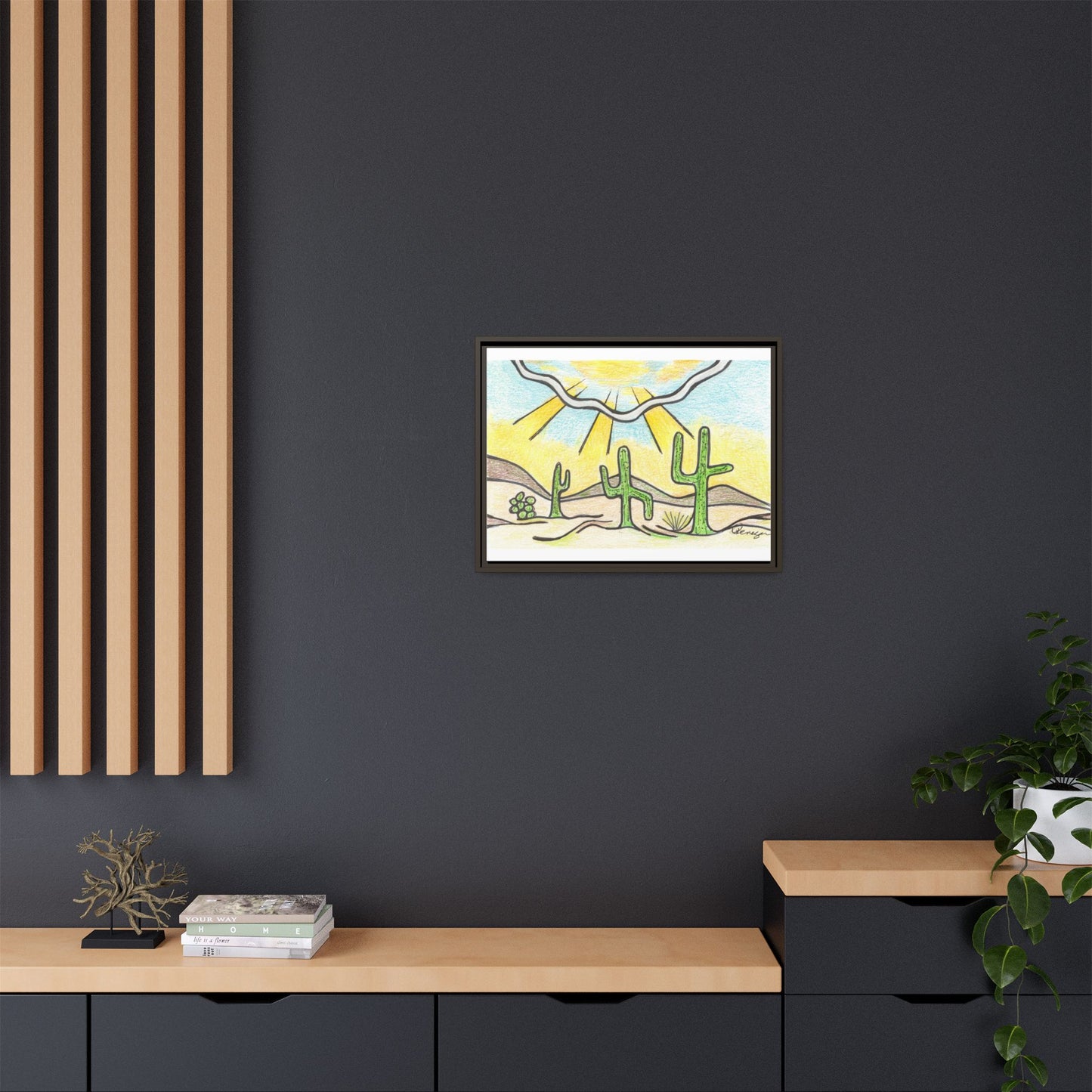 Saguaro - Archival Gallery Matte Canvas