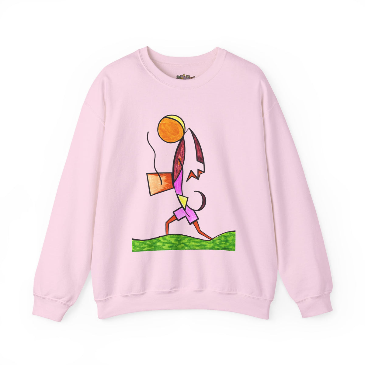 Premium Pullover Sweatshirt Wearable Art | Walk Proud
