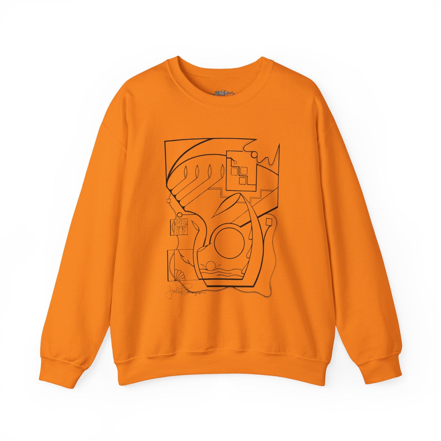 Premium Pullover Sweaatshirt Wearable Art | From the Heart