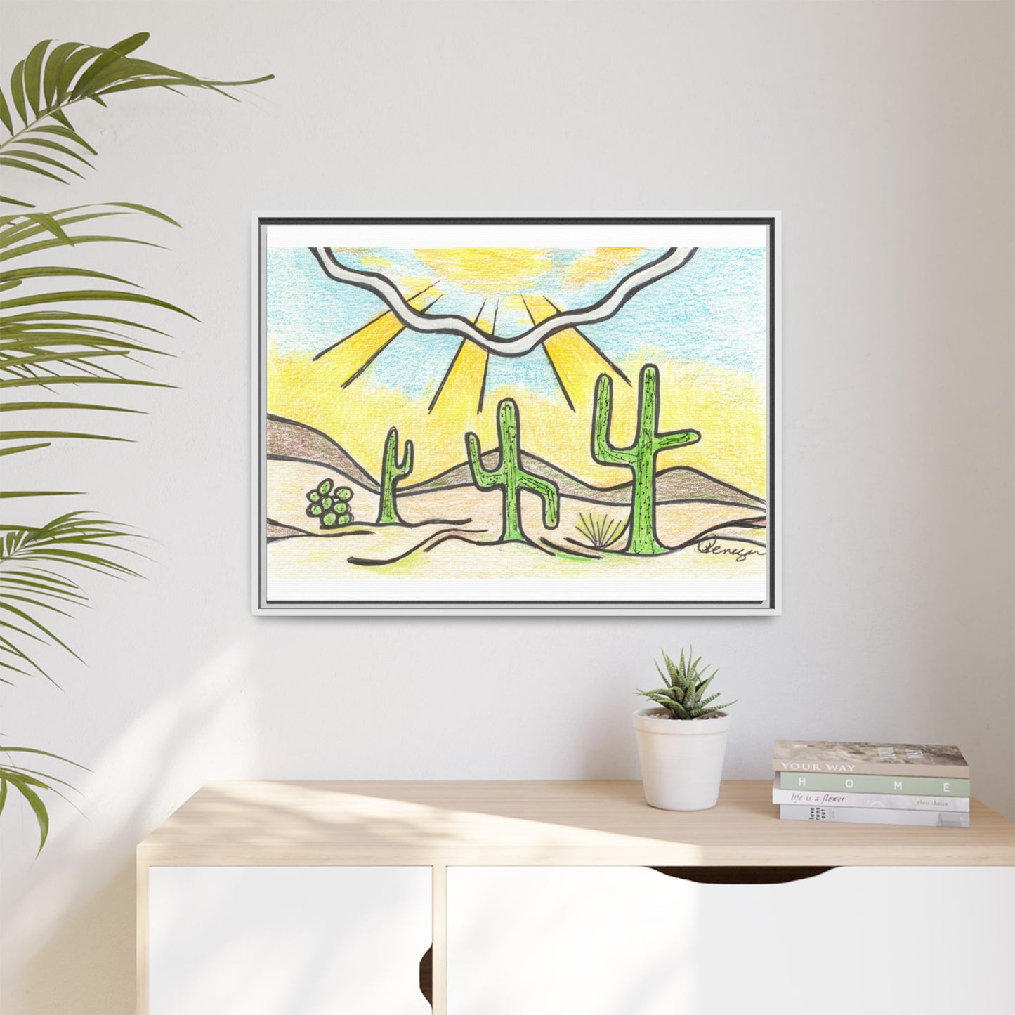 Saguaro - Archival Gallery Matte Canvas