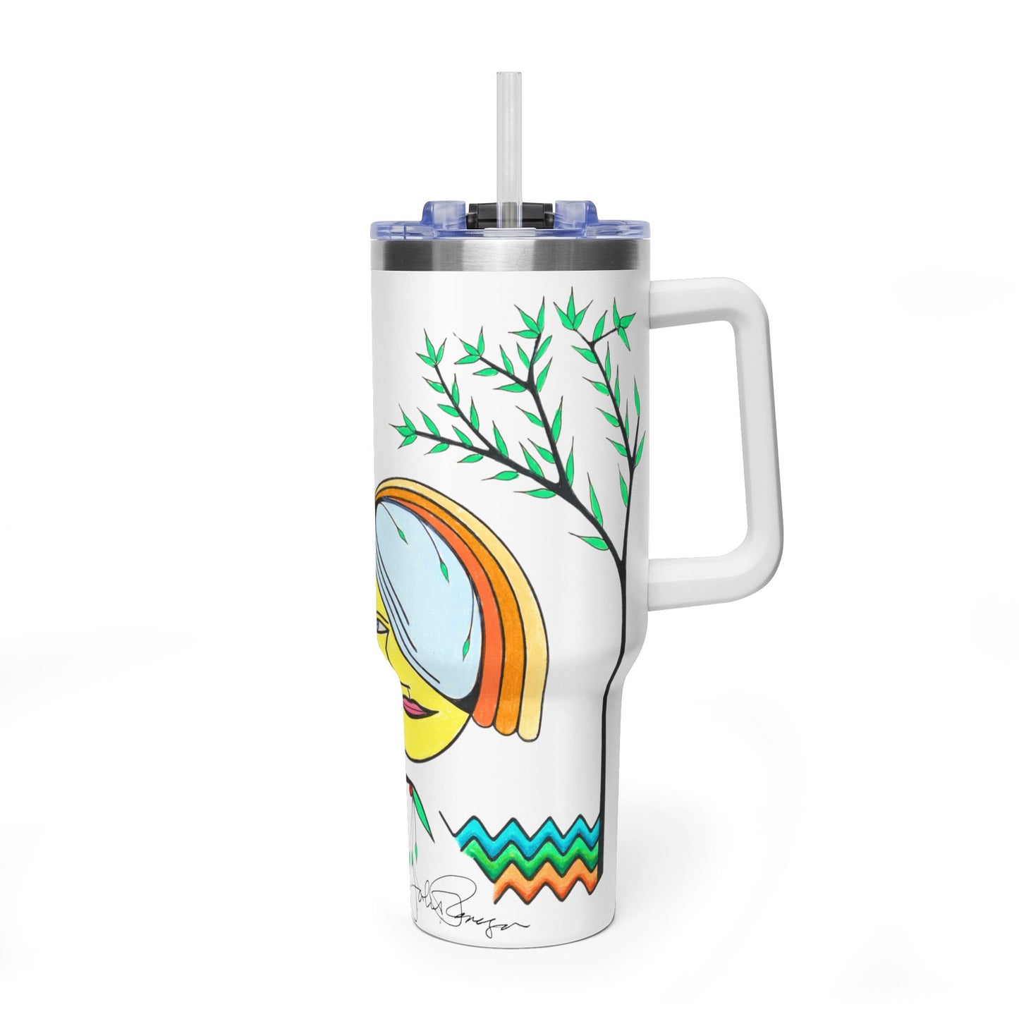 Sol Searcher - Wrap-Around Art Tumber (40 oz)