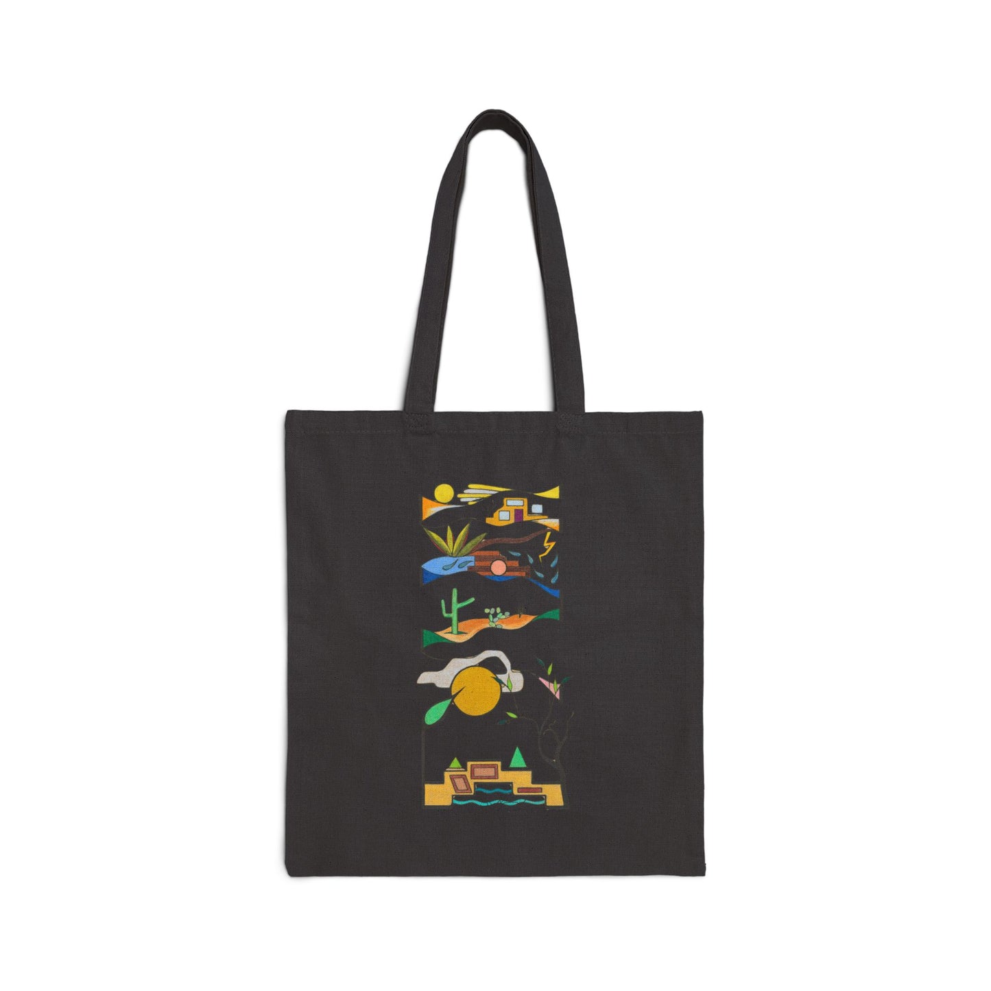 Sabino Memories - Utility Canvas Art Tote