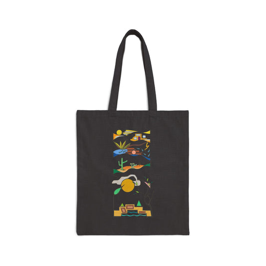 Sabino Memories - Utility Canvas Art Tote