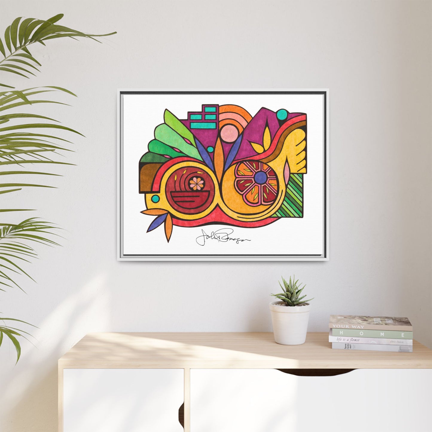 Leaving the Picture - Archival Gallery Matte Canvas
