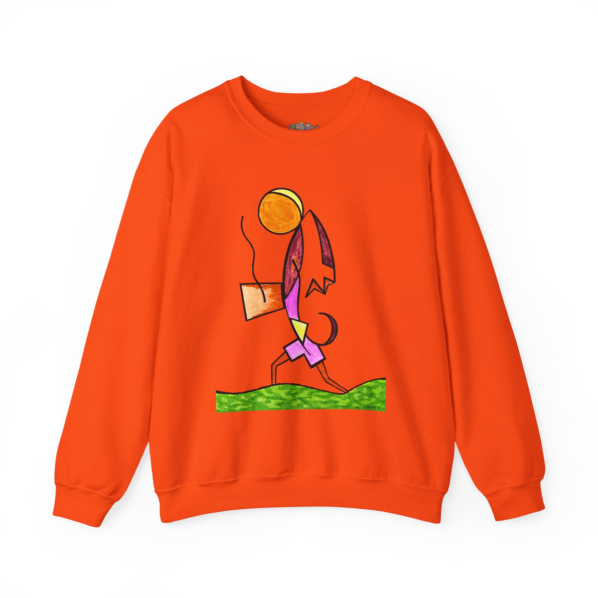 Premium Pullover Sweatshirt Wearable Art | Walk Proud