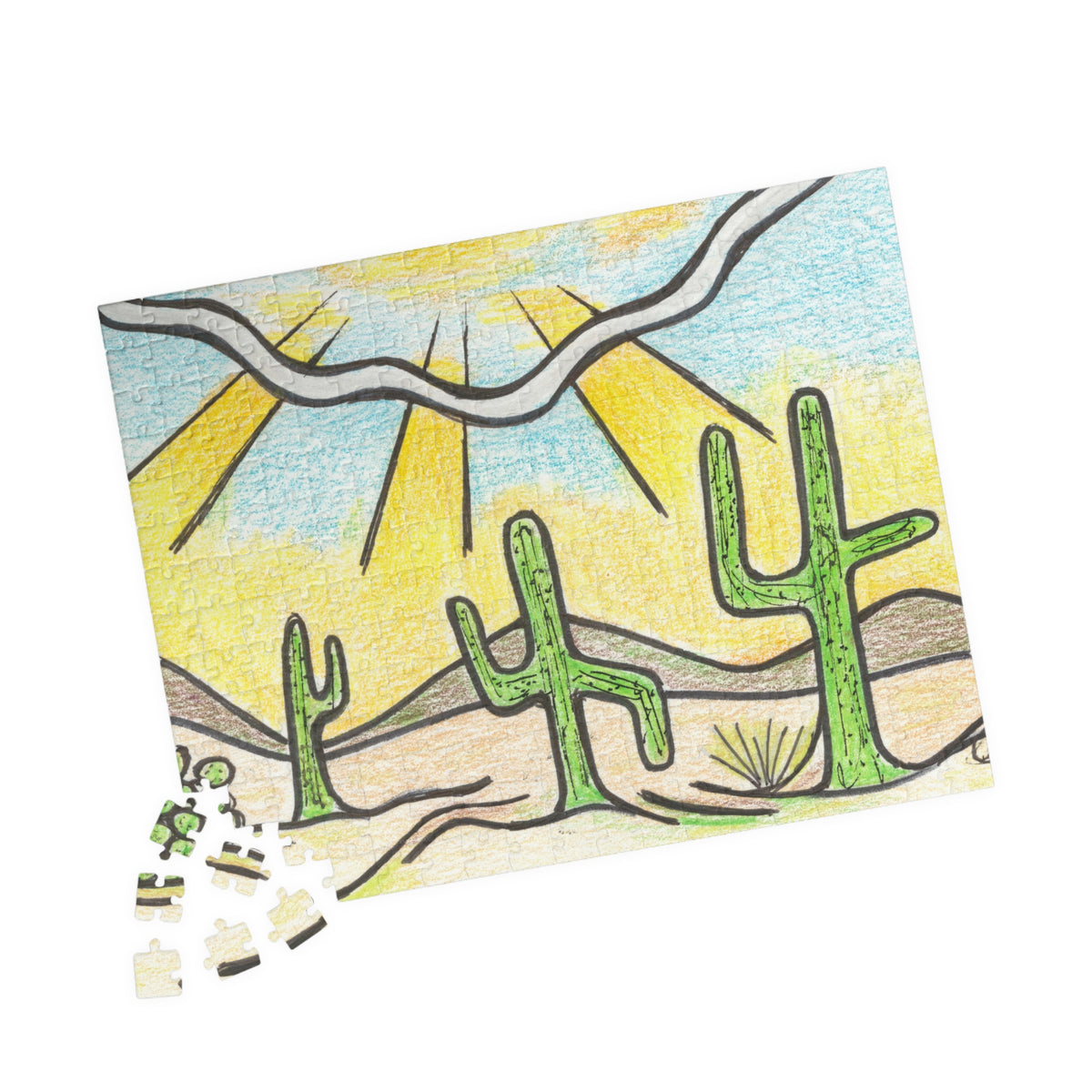 Premium Art Jigsaw Puzzle | Saguaro