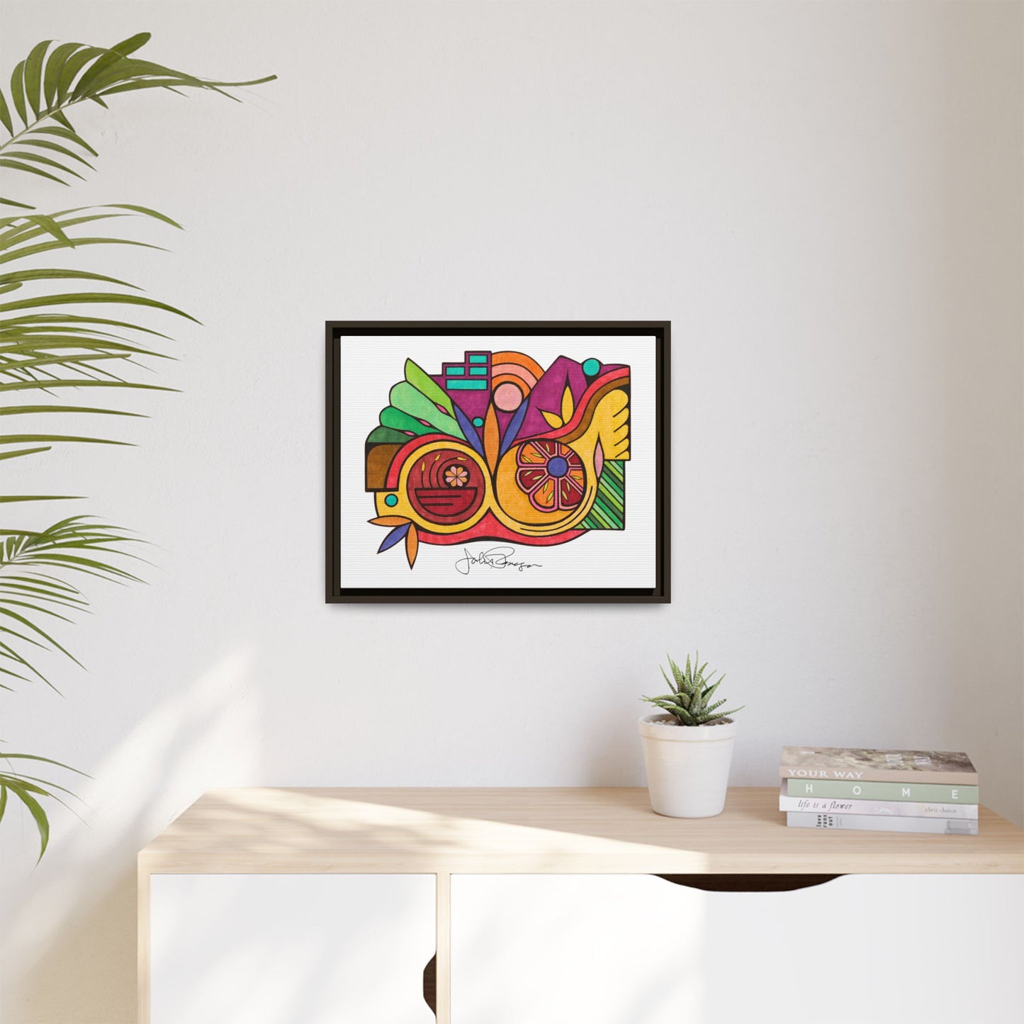 Leaving the Picture - Archival Gallery Matte Canvas