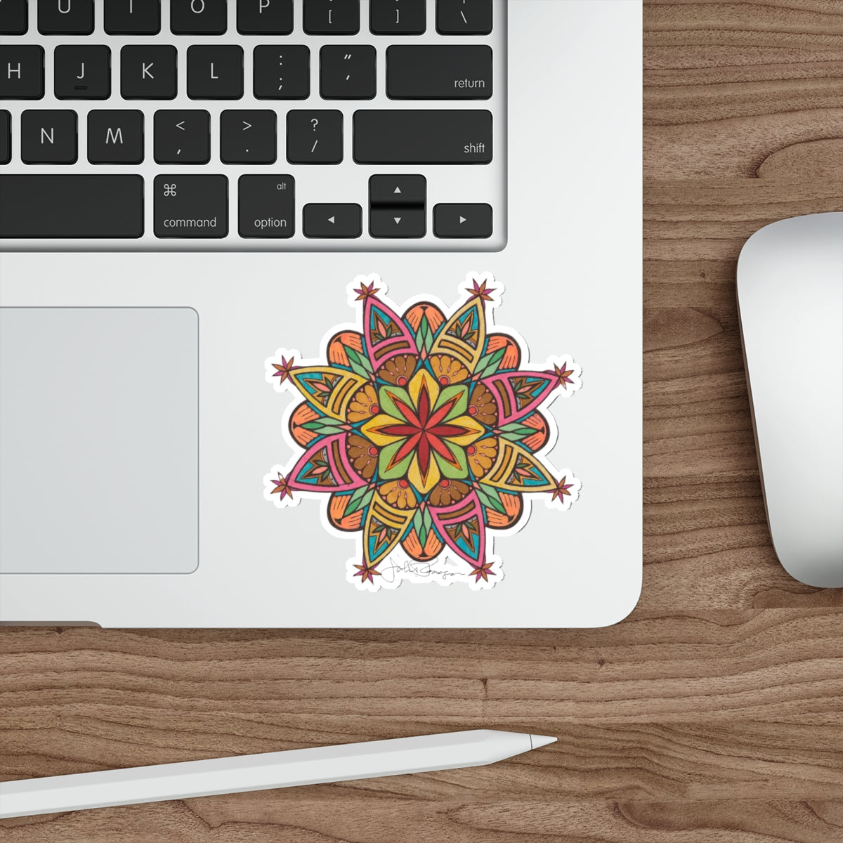 Premium Die-Cut Waterproof Vinyl Sticker | Hands of Peace