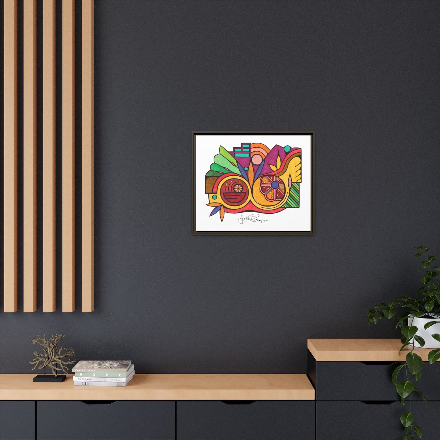 Leaving the Picture - Archival Gallery Matte Canvas