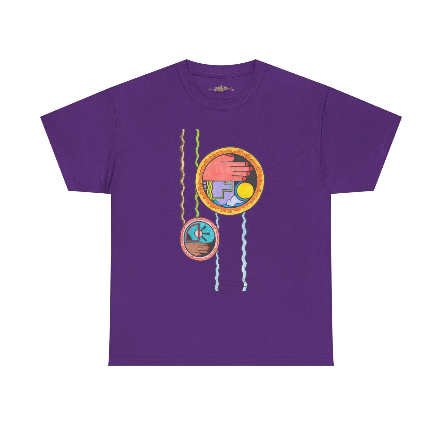 Wave While Passing - Short Sleeve Premium Wearable Art