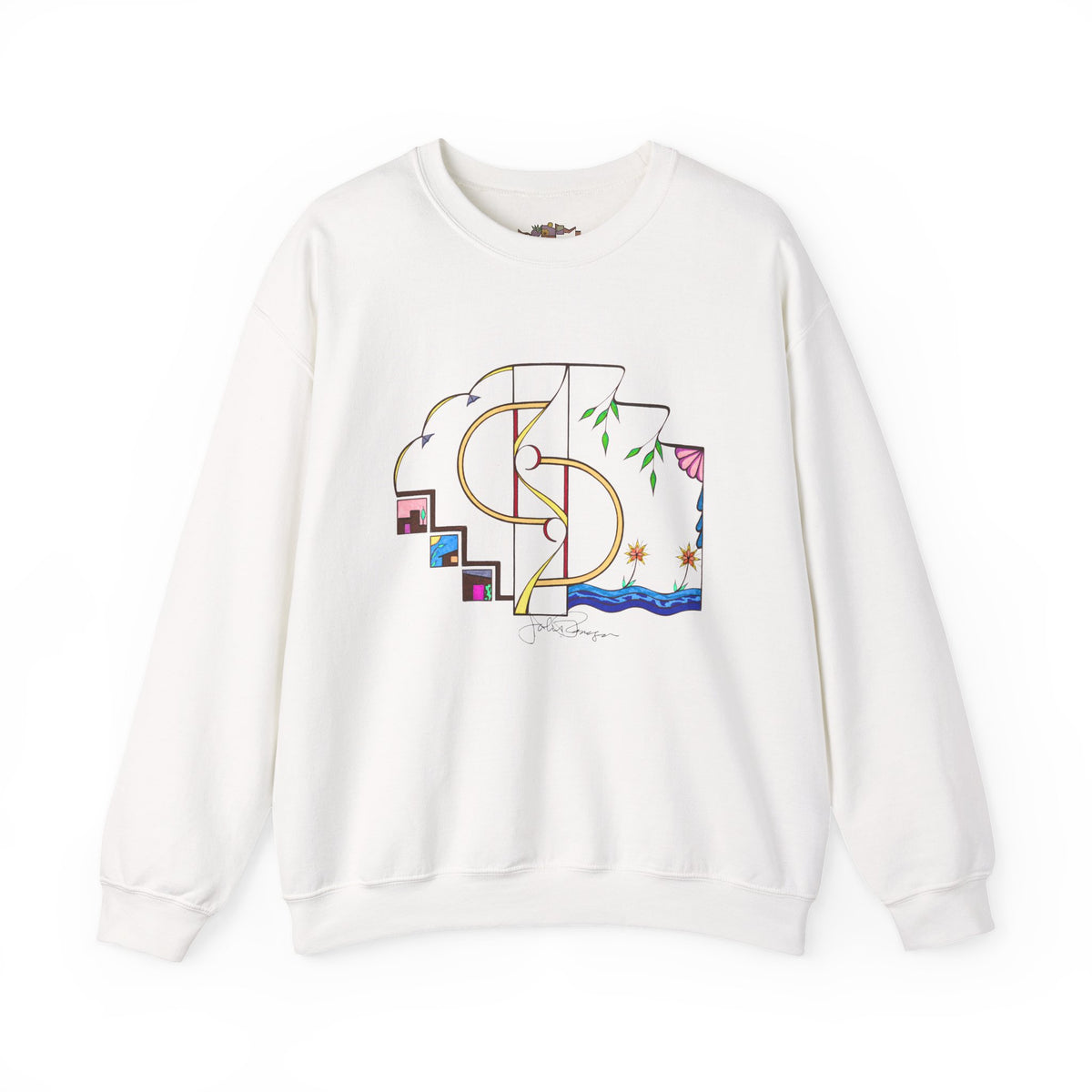 Premium Pullover Sweatshirt Wearable Art | Finding Home