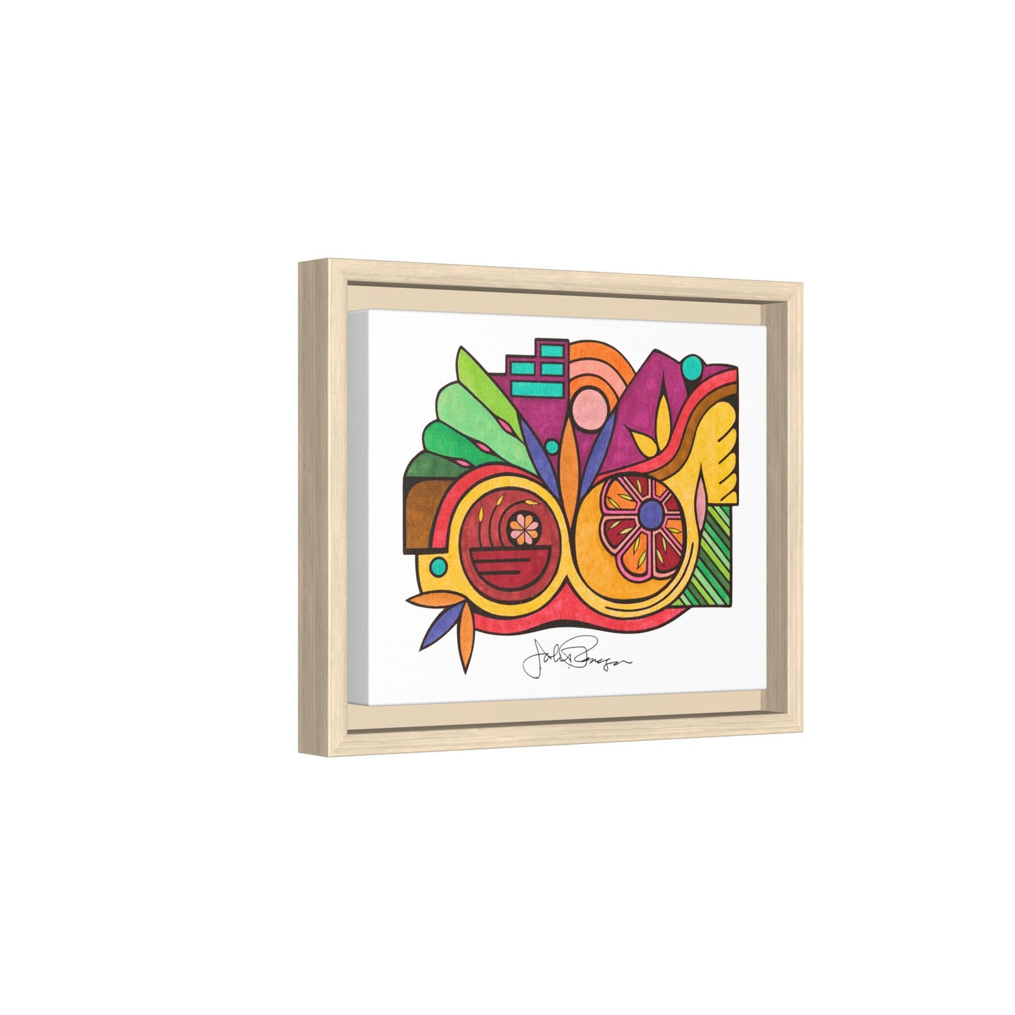 Leaving the Picture - Archival Gallery Matte Canvas
