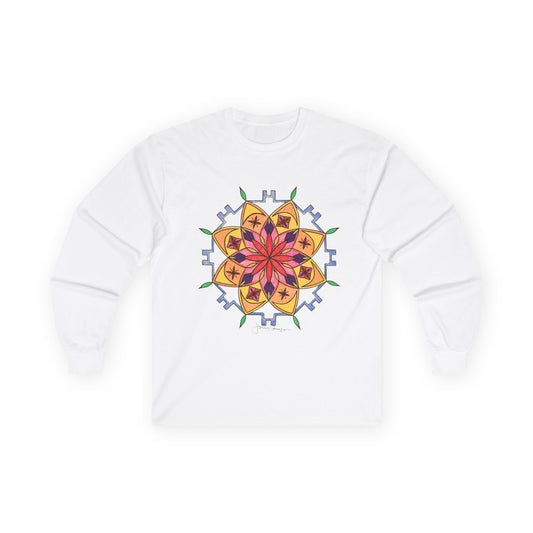 Snow Mandala - Long Sleeve Premium Wearable Art