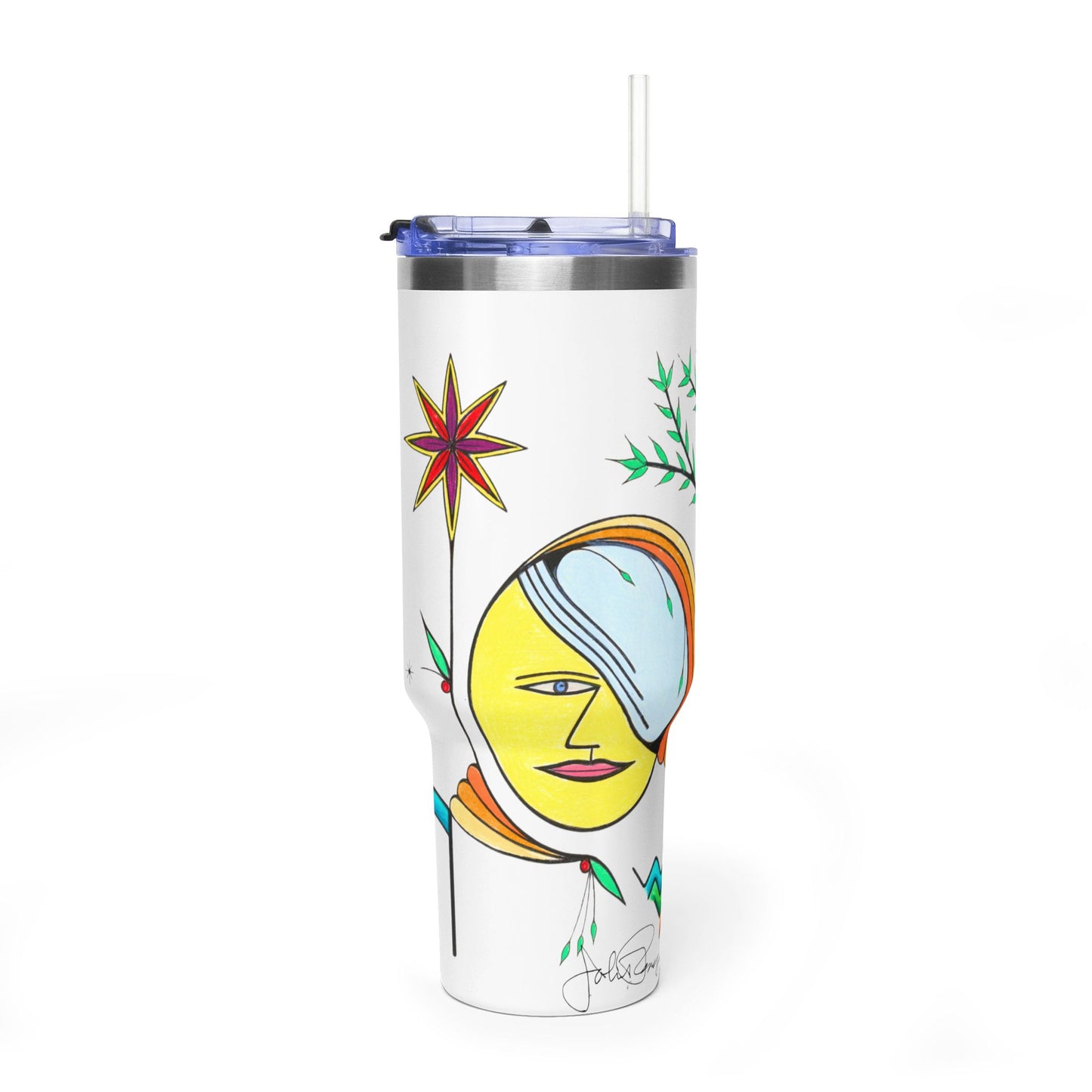 Sol Searcher - Wrap-Around Art Tumber (40 oz)