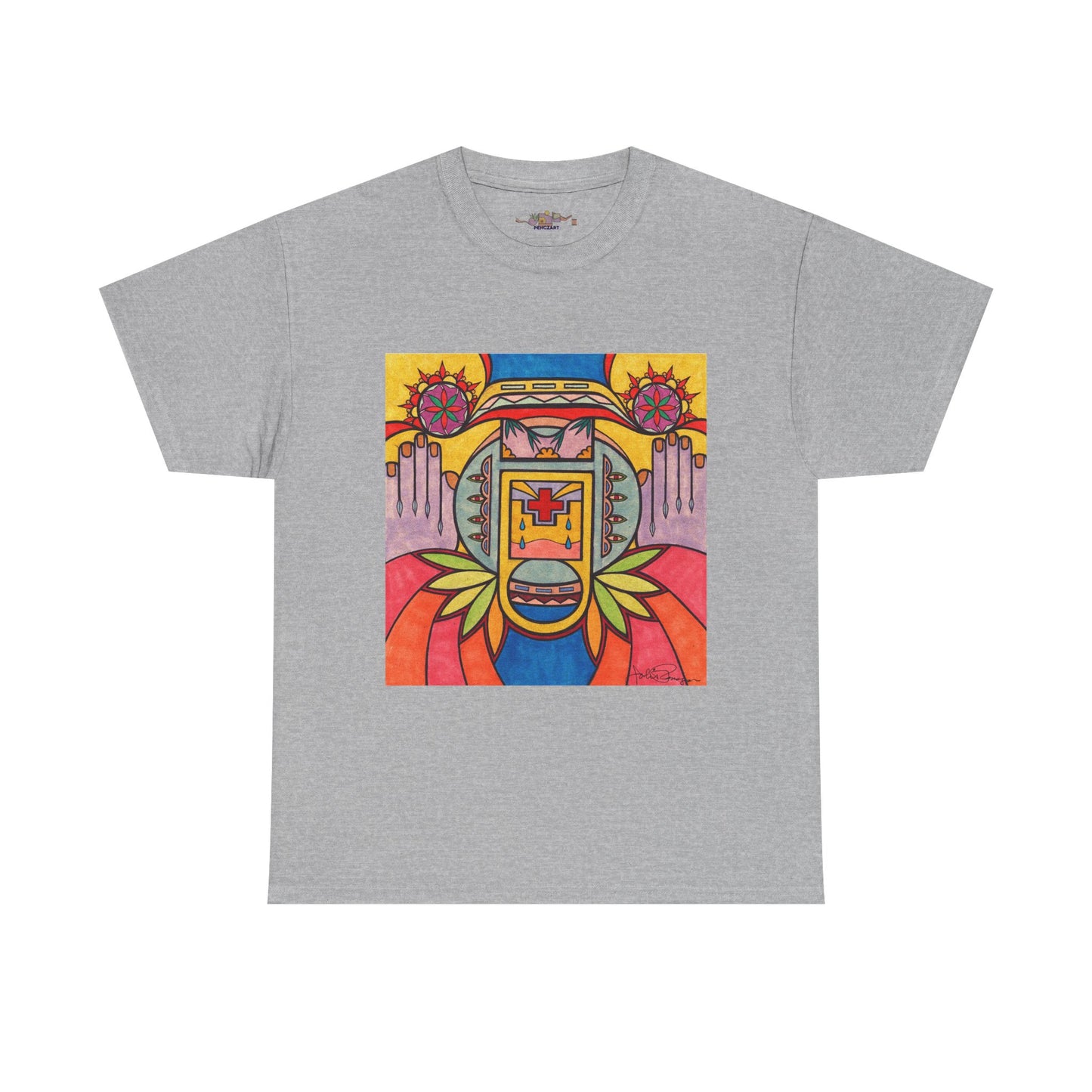 Premium  Short Sleeve T-Shirt Wearable Art | Hands