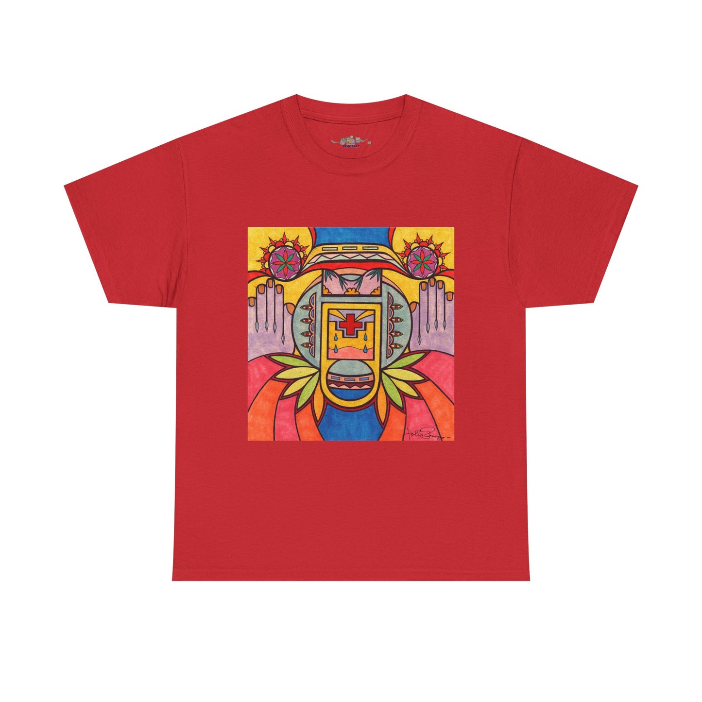 Premium  Short Sleeve T-Shirt Wearable Art | Hands