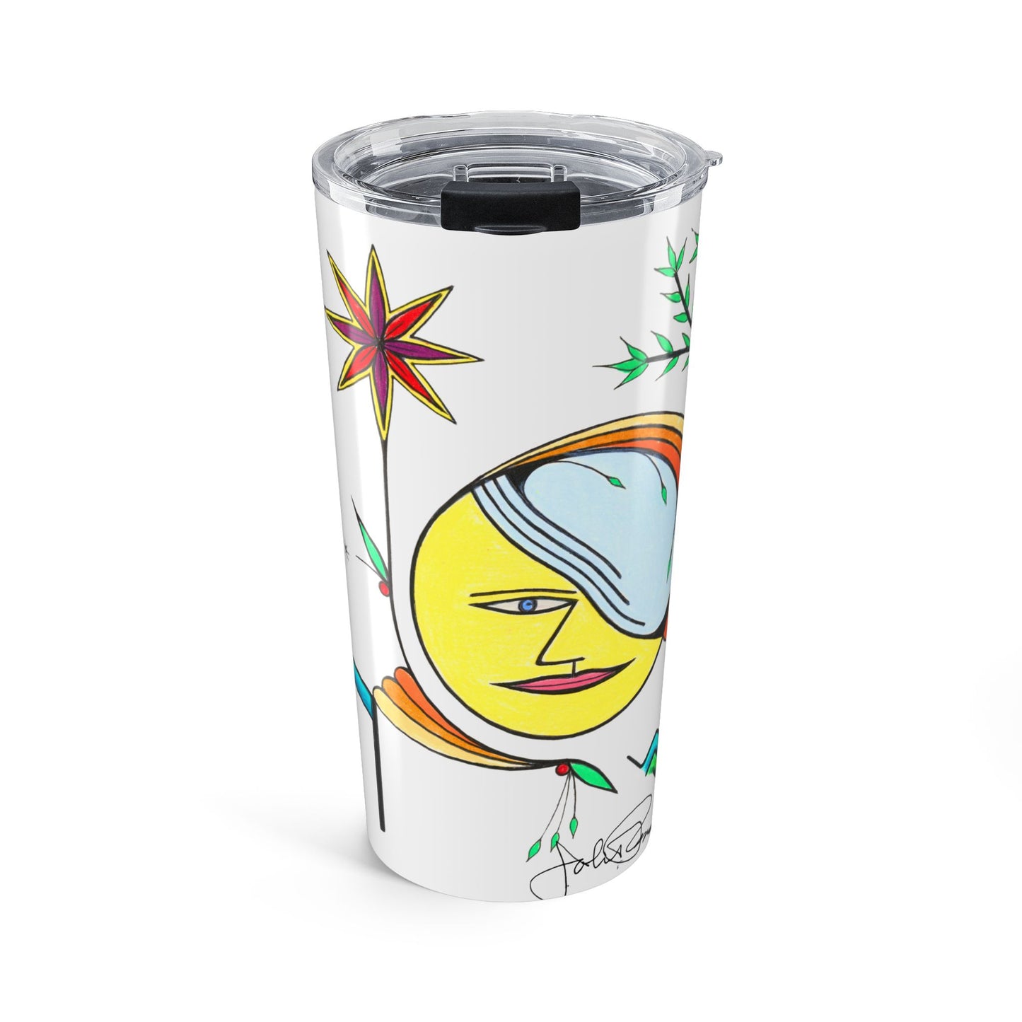 Sol Searcher - Wrap-Around Travel Tumbler (20 oz)