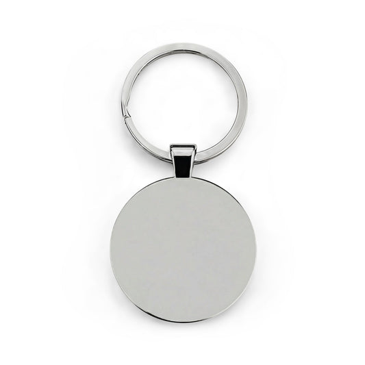 Moving Mandala - Stainless Steel Art Keychain