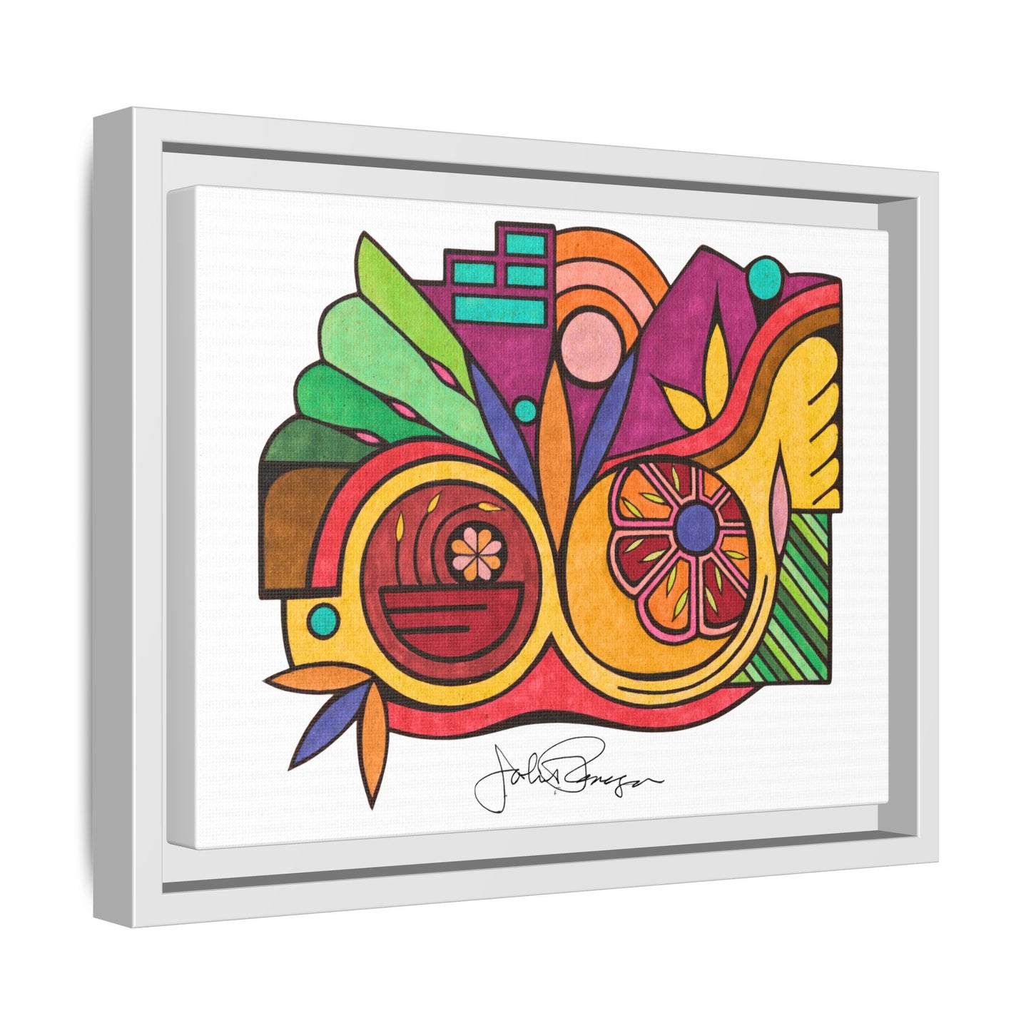 Leaving the Picture - Archival Gallery Matte Canvas