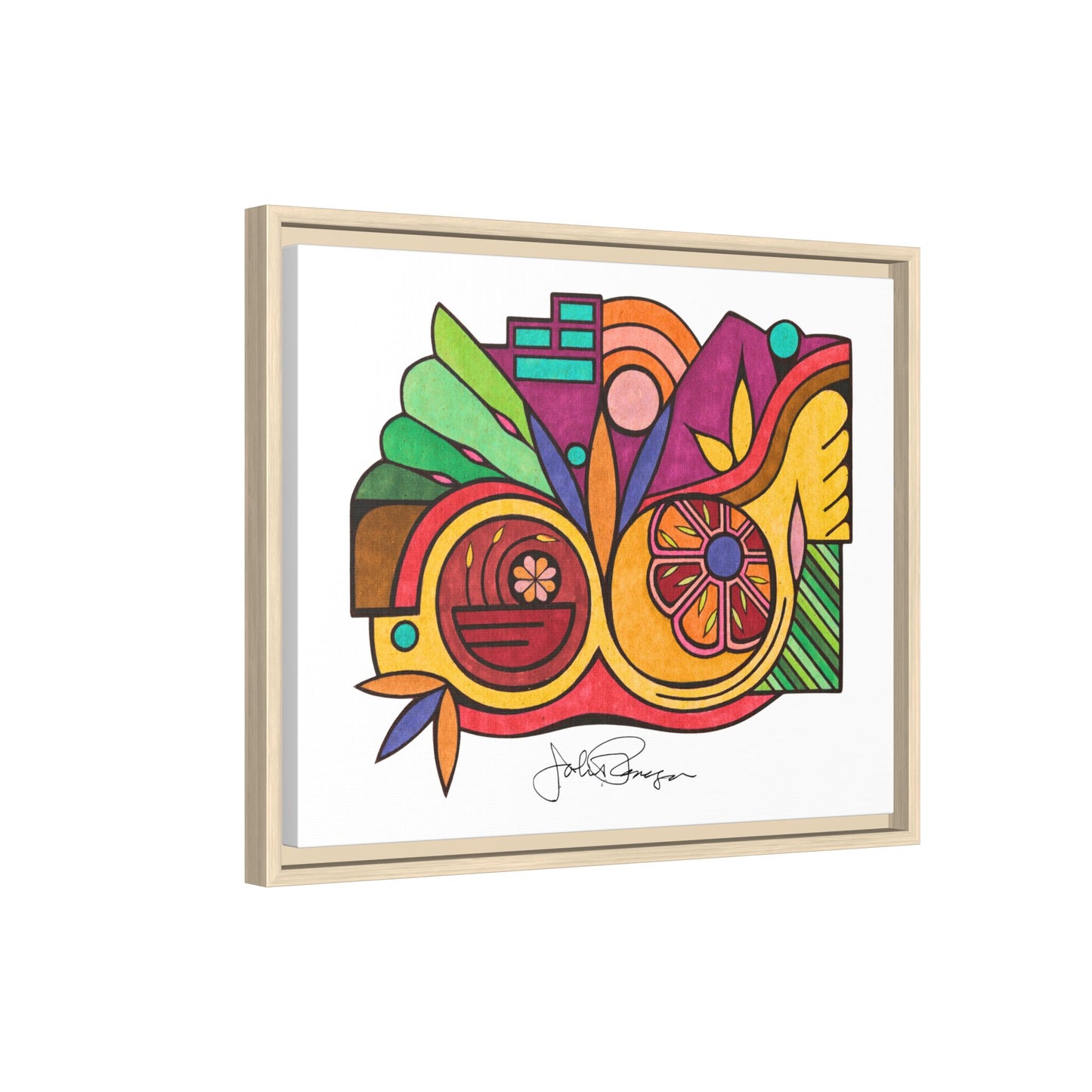 Leaving the Picture - Archival Gallery Matte Canvas