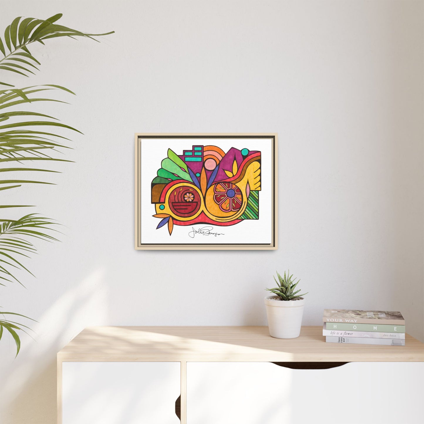 Leaving the Picture - Archival Gallery Matte Canvas