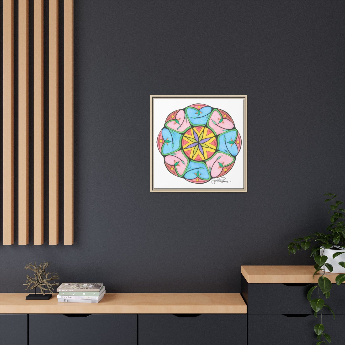 Heaven's Gate Mandala - Archival Gallery Matte Canvas