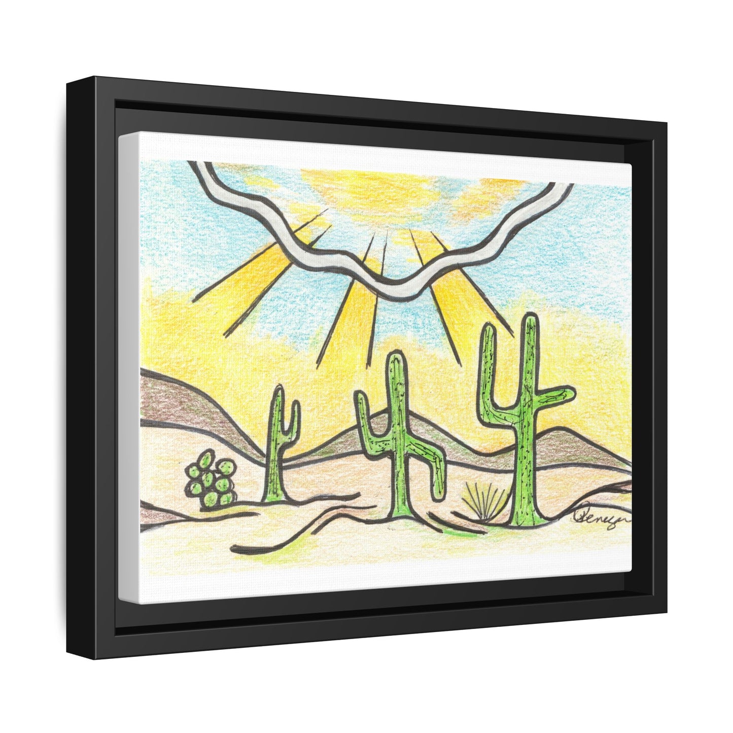 Saguaro - Archival Gallery Matte Canvas