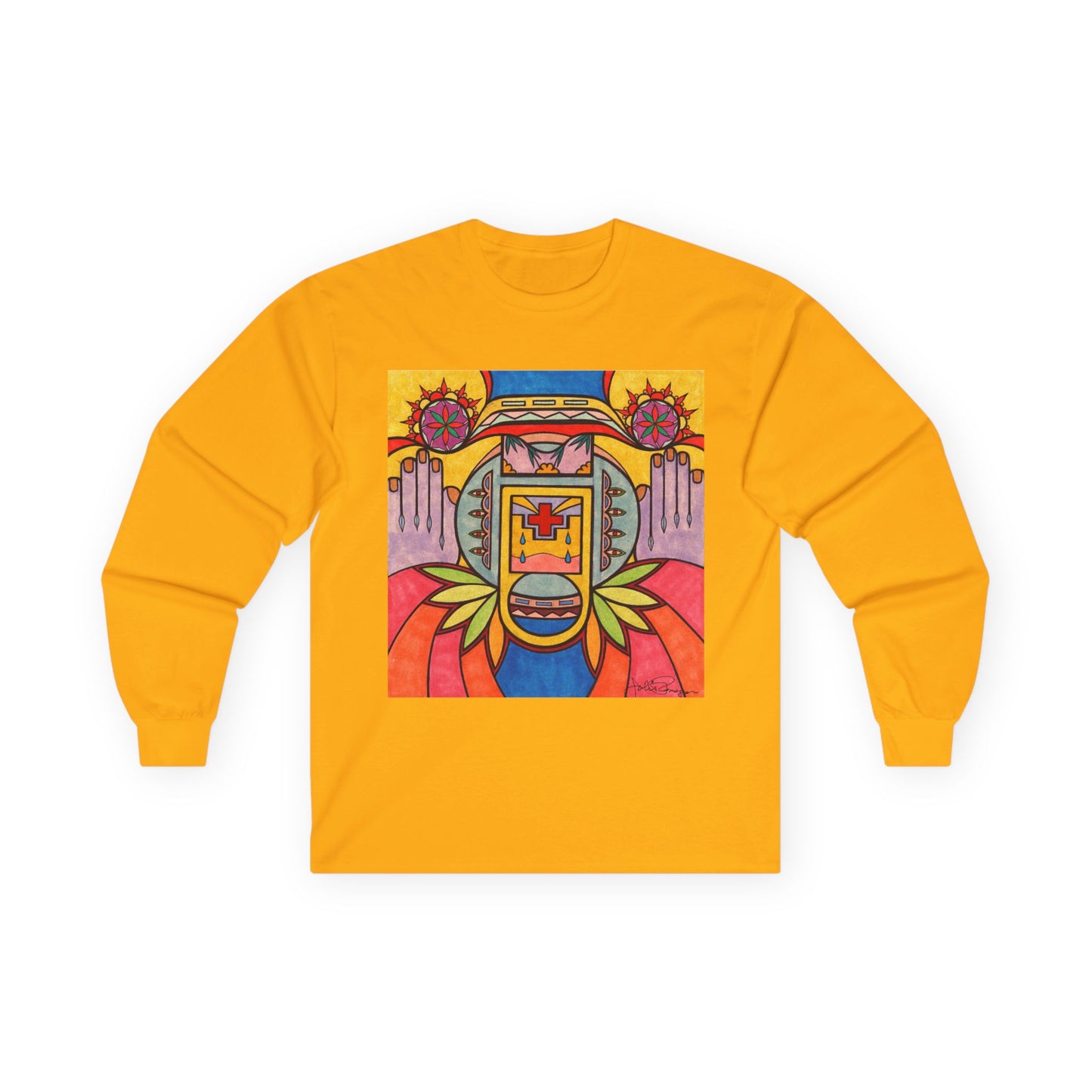 Premium Long Sleeve T-Shirt Wearable Art | Hands