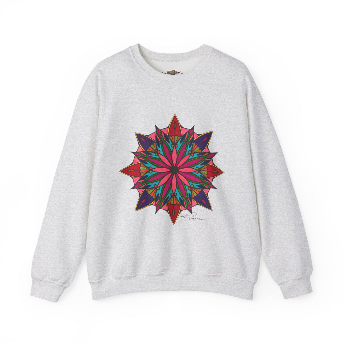 Premium Pullover Sweatshirt Wearable Art | Moving Mandala