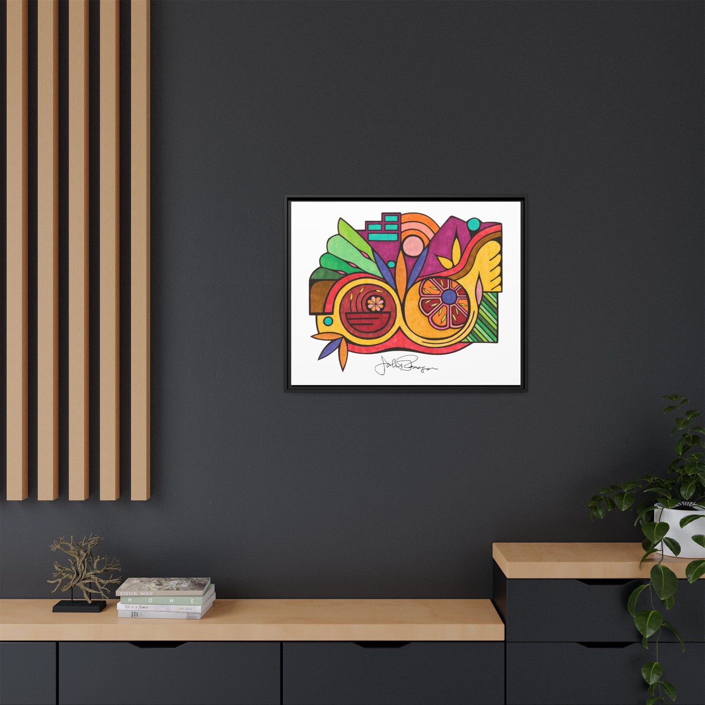 Leaving the Picture - Archival Gallery Matte Canvas